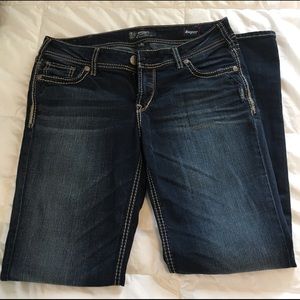 Silver Suki mid slim boot cut jeans 31/31